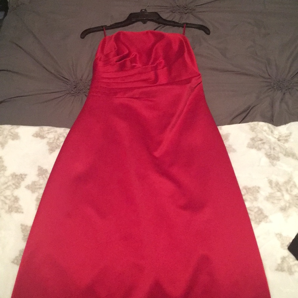 Red prom dress